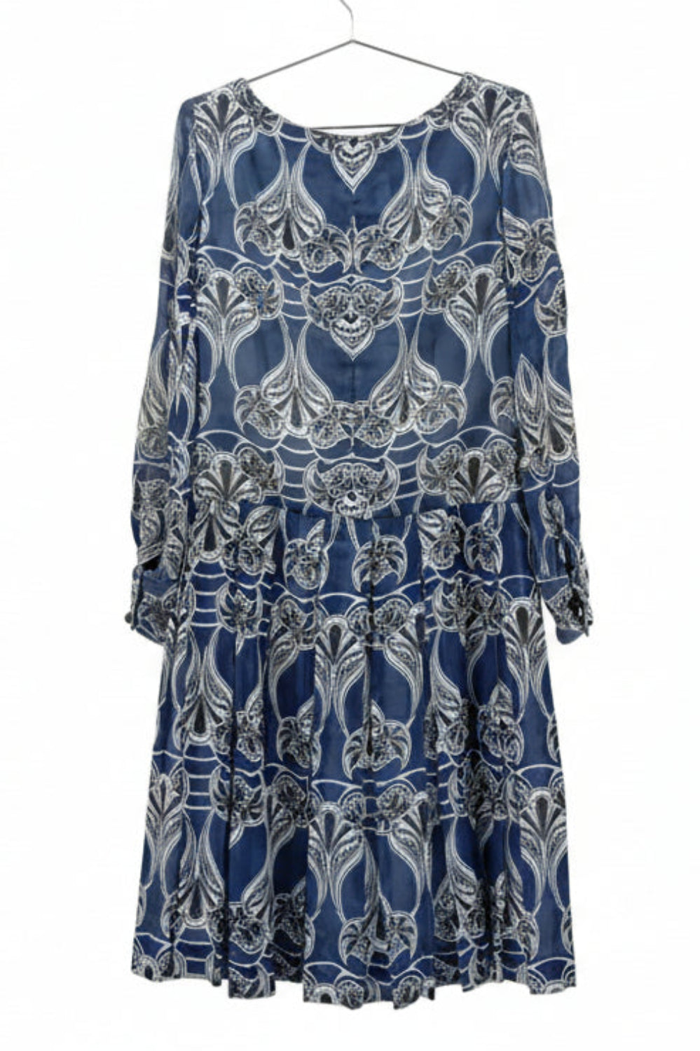 80's Rembrandt art nouveau patterned Dress