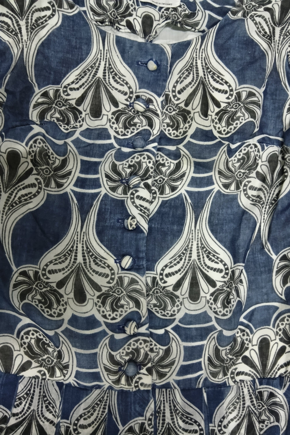 80's Rembrandt art nouveau patterned Dress