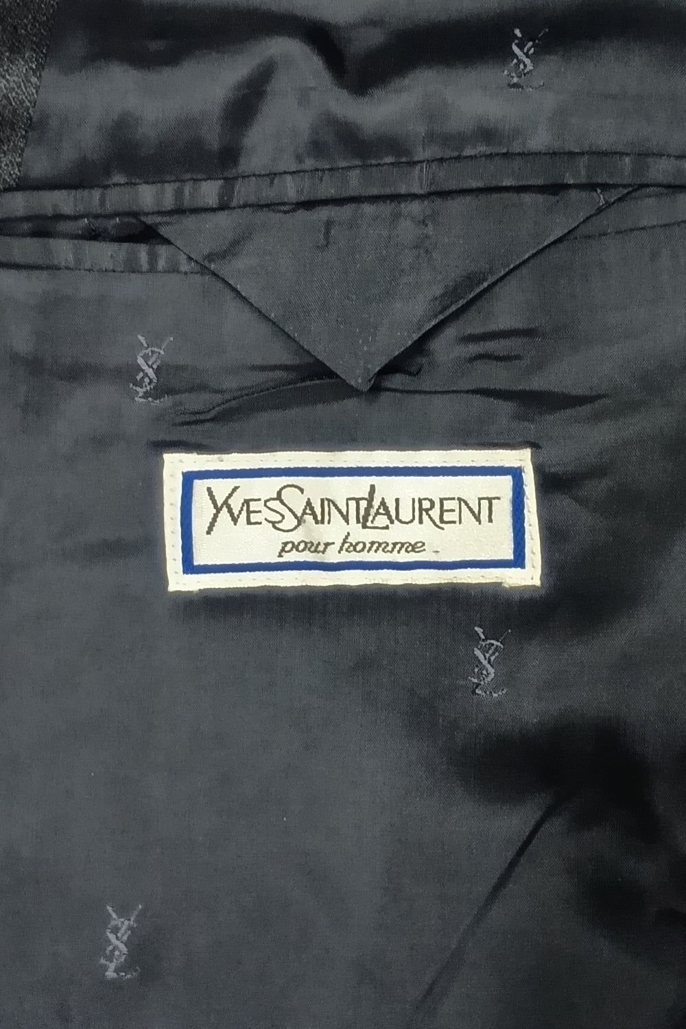 Yves Saint Laurent Vintage Pinstripe Double-Breasted Jacket