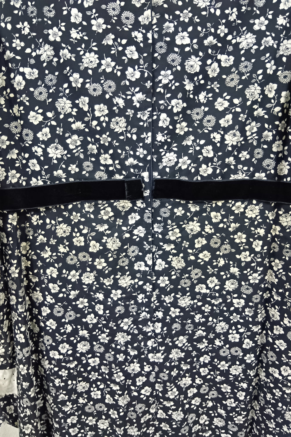 QUAD Floral Maxi Dress Made in England 60s