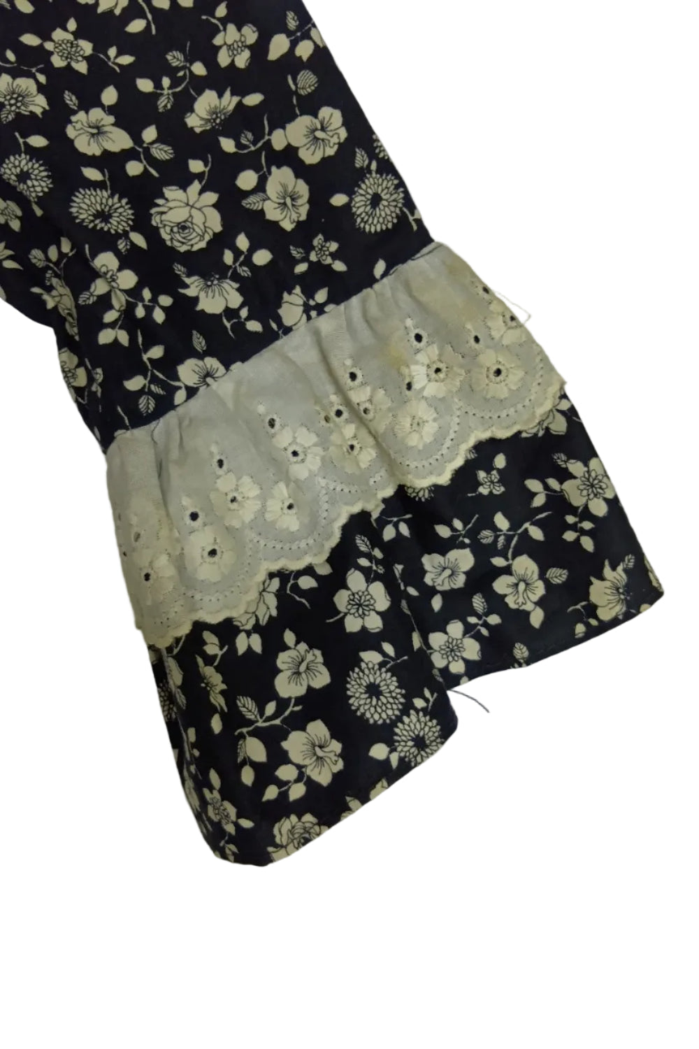 QUAD Floral Maxi Dress Made in England 60s