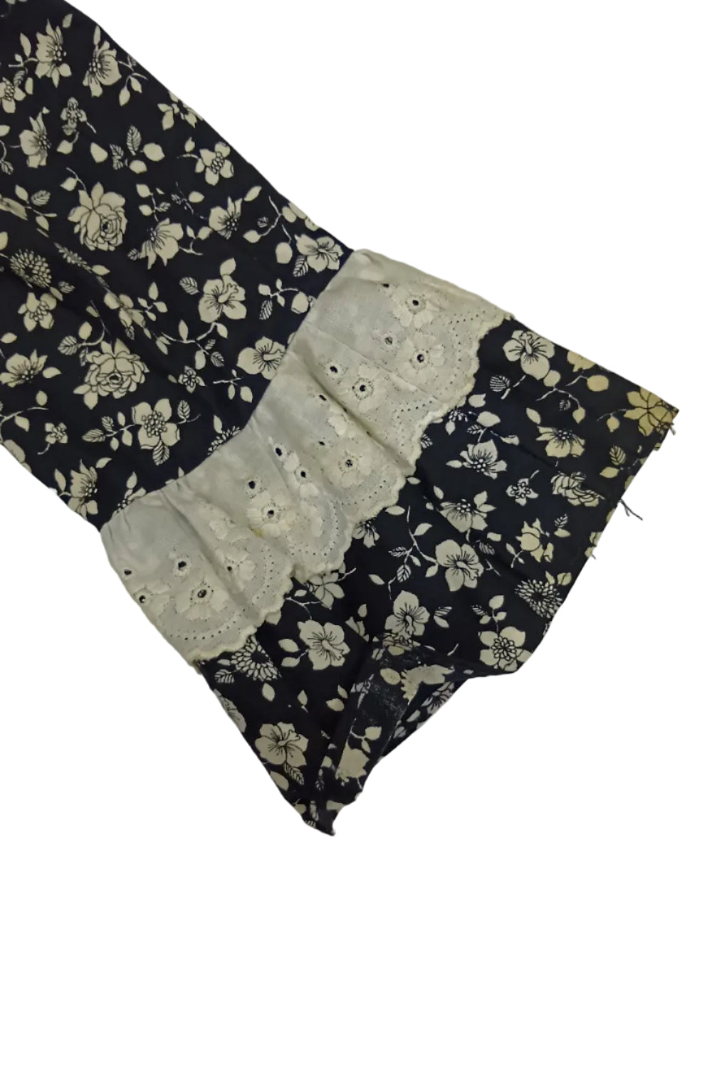 QUAD Floral Maxi Dress Made in England 60s