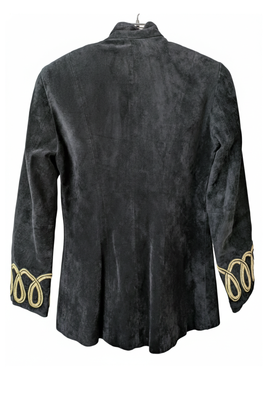 80's Suede Leather Jacket Etosha | Bohemian Military Style