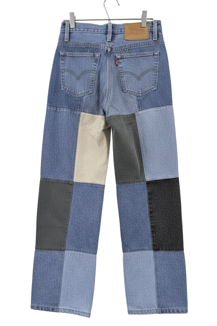 Levi's 530 Patchwork Jeans London Vintage | Rare Denim Design