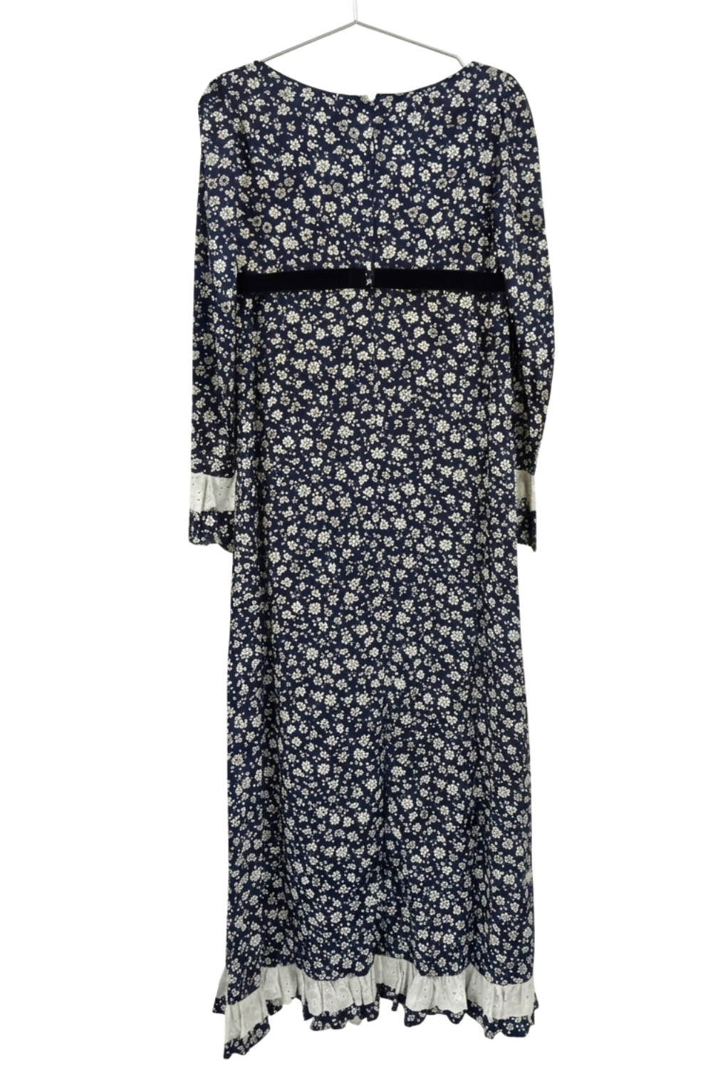 QUAD Floral Maxi Dress Made in England 60s