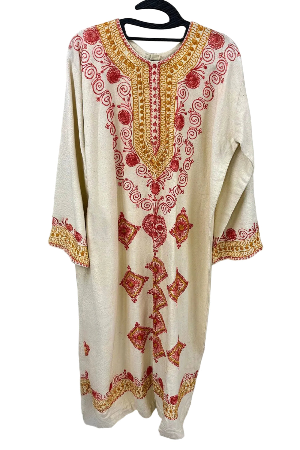 Moroccan Style Vintage Caftan Dress | Embroidered Kaftan