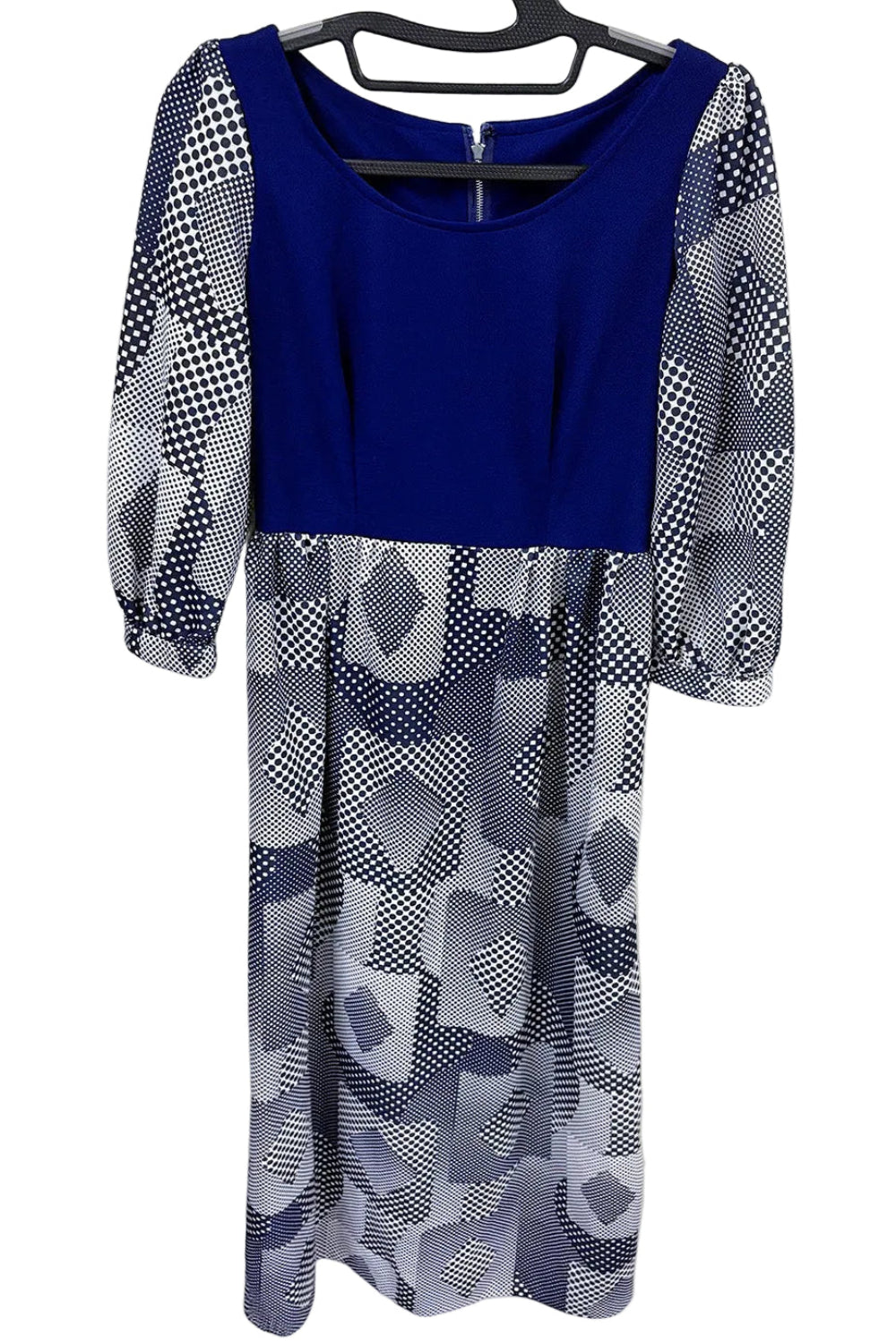 70's Maxi Dress Richard Shops UK Rare | Kaleidoscope Pattern Dress