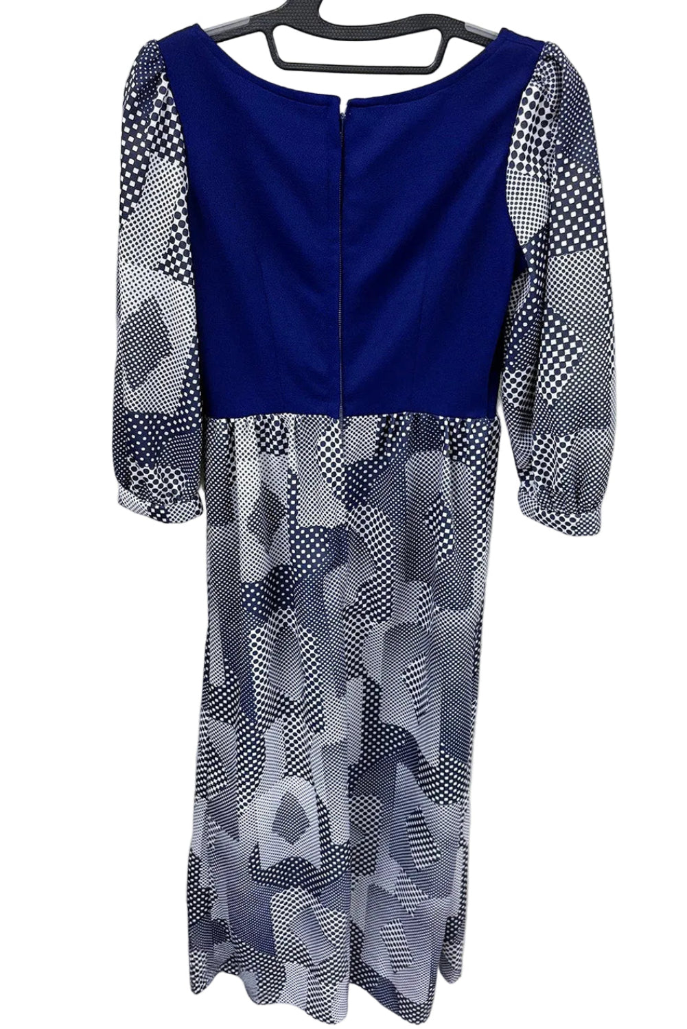 70's Maxi Dress Richard Shops UK Rare | Kaleidoscope Pattern Dress