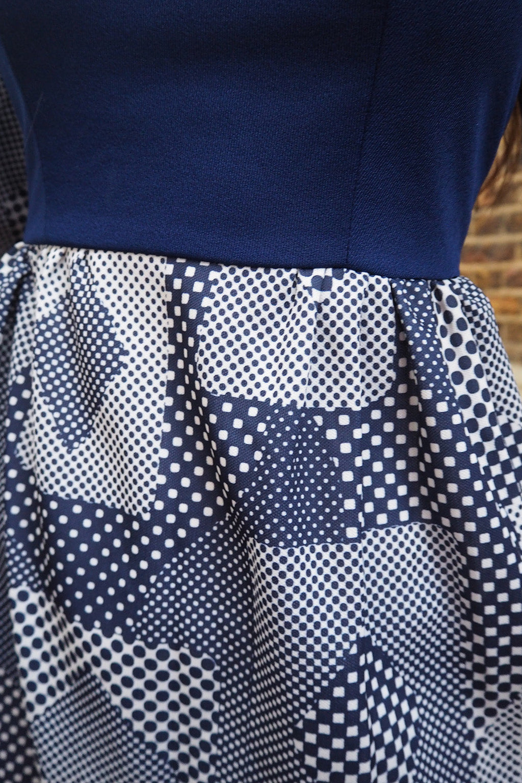 70's Maxi Dress Richard Shops UK Rare | Kaleidoscope Pattern Dress