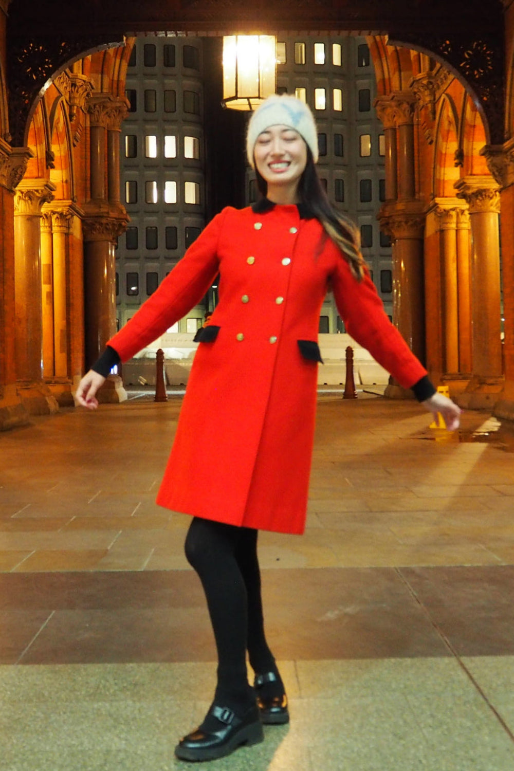 60s Emily Jane Kids' Formal Coat - British Classic Style