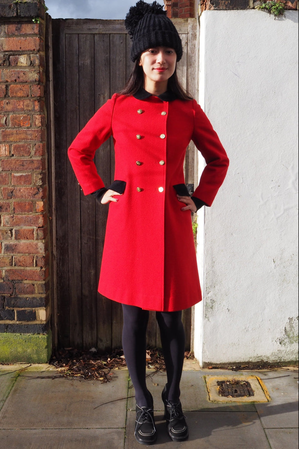 60s Emily Jane Kids' Formal Coat - British Classic Style