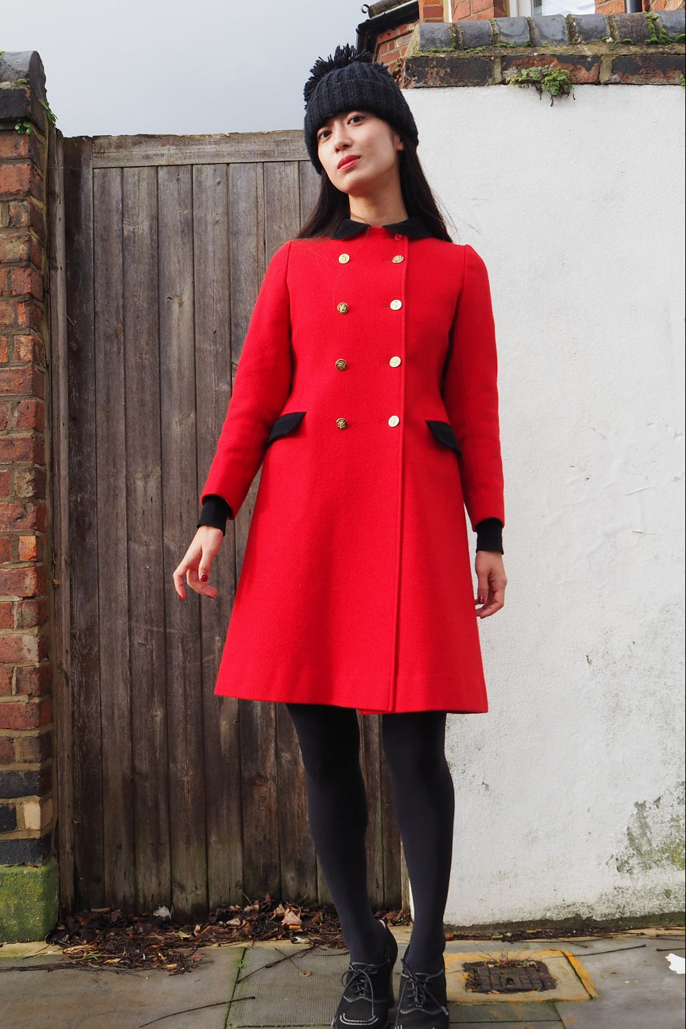 60s Emily Jane Kids' Formal Coat - British Classic Style
