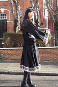 70's Afghan Style Mirror Work Dress