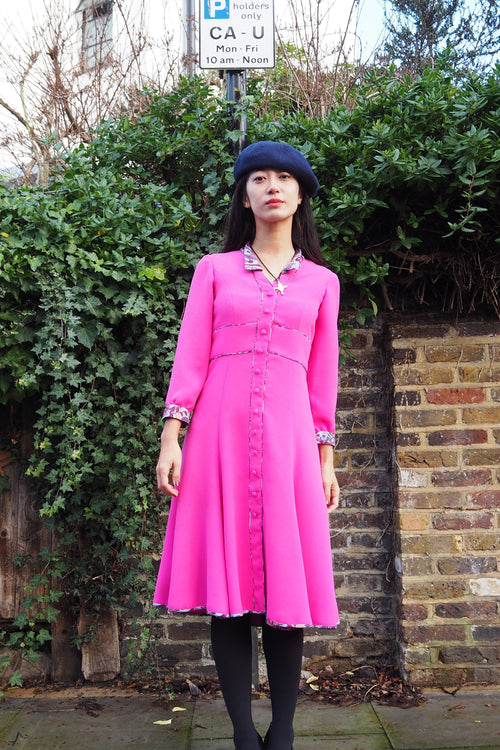 swinging 60s Pink dress