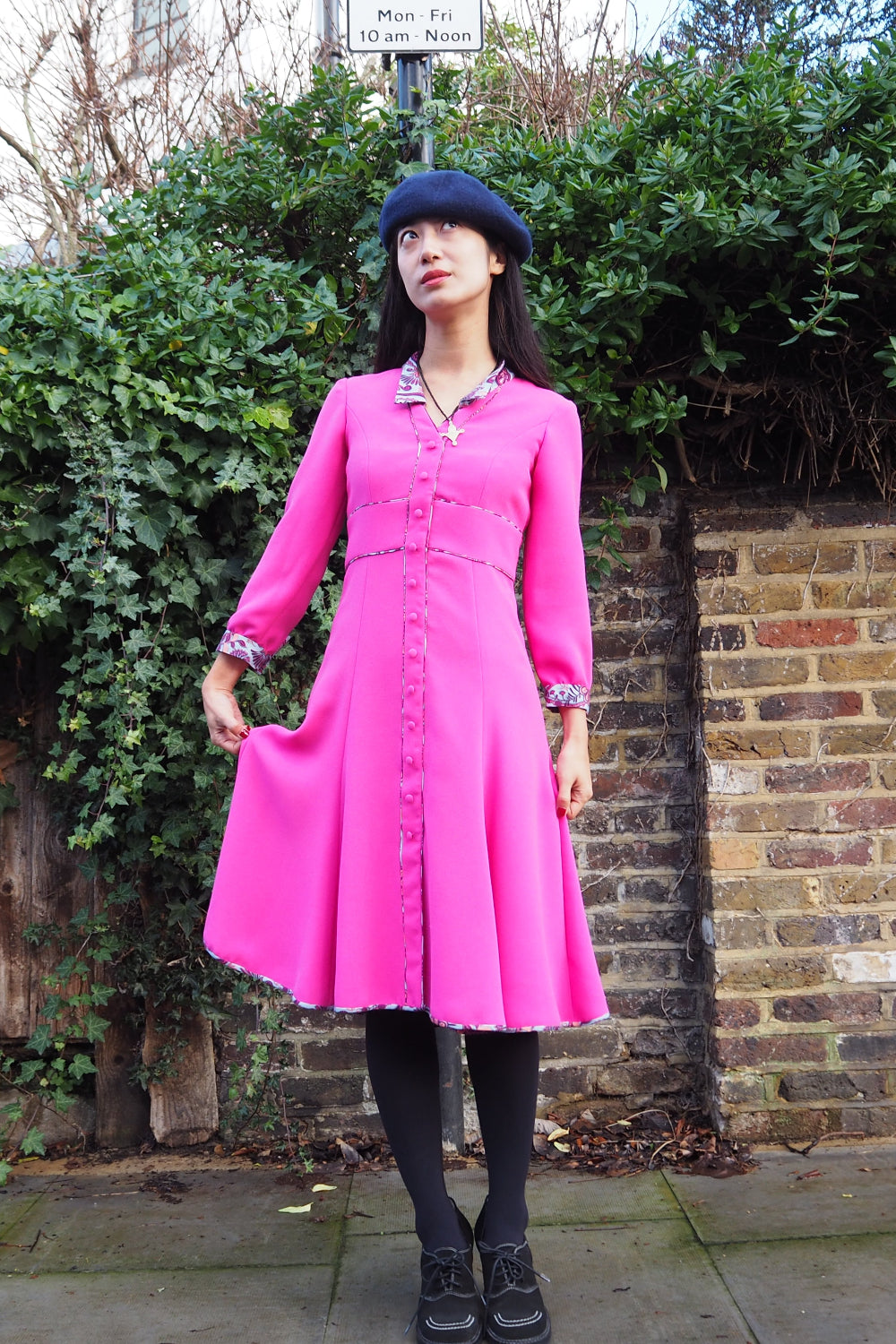 swinging 60s Pink dress