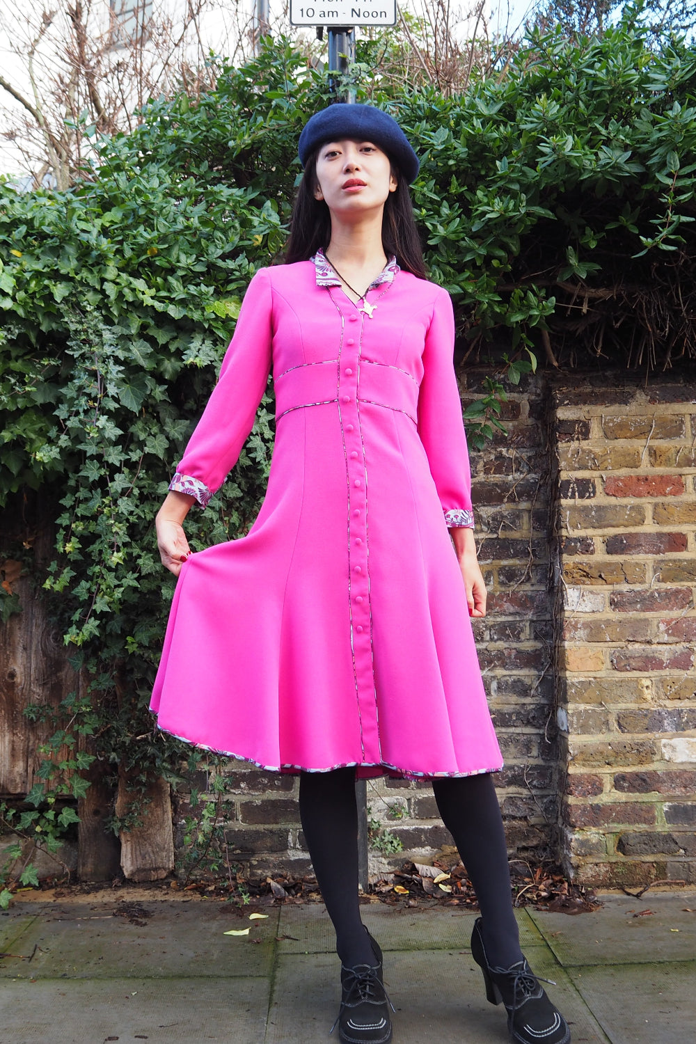swinging 60s Pink dress