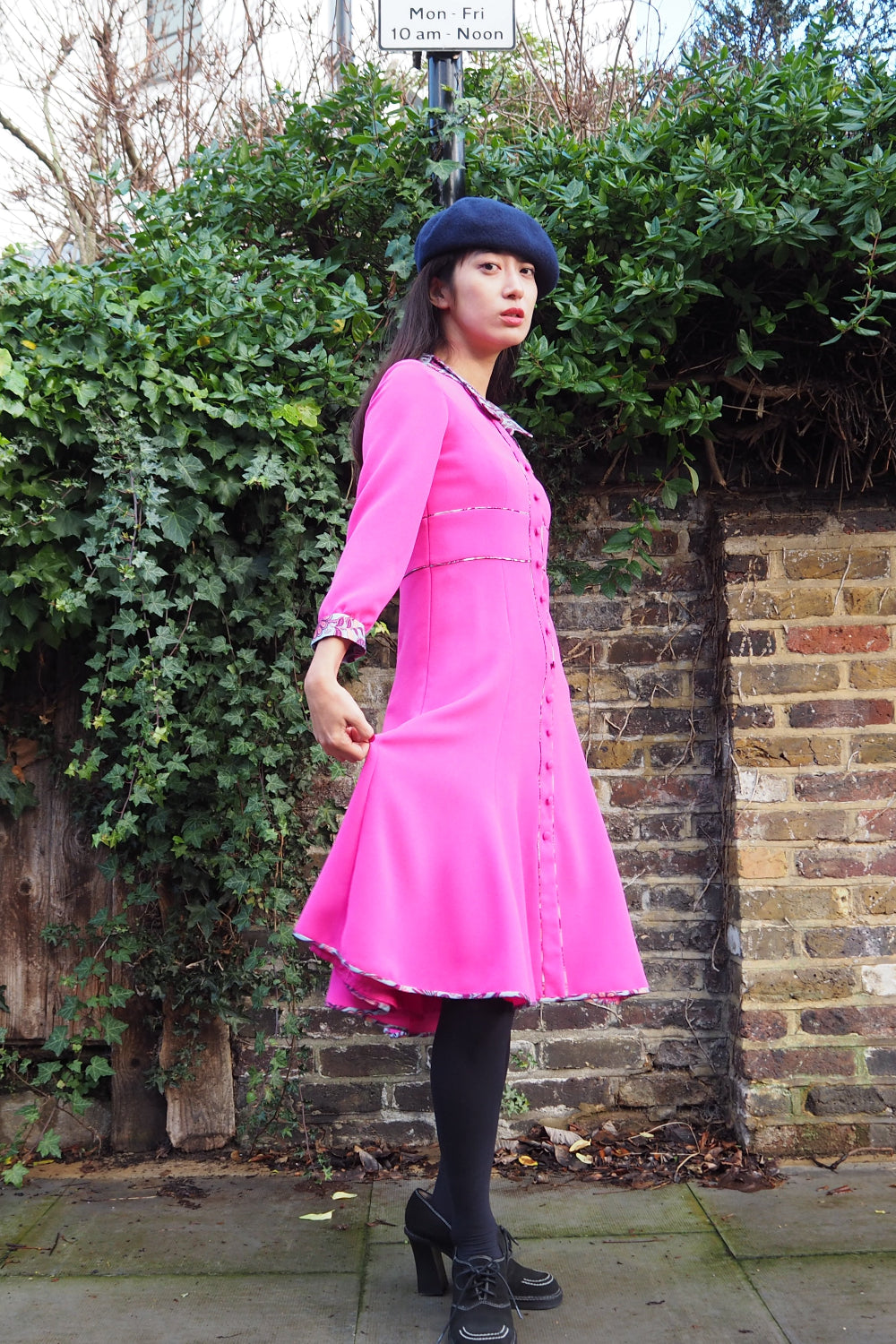 swinging 60s Pink dress