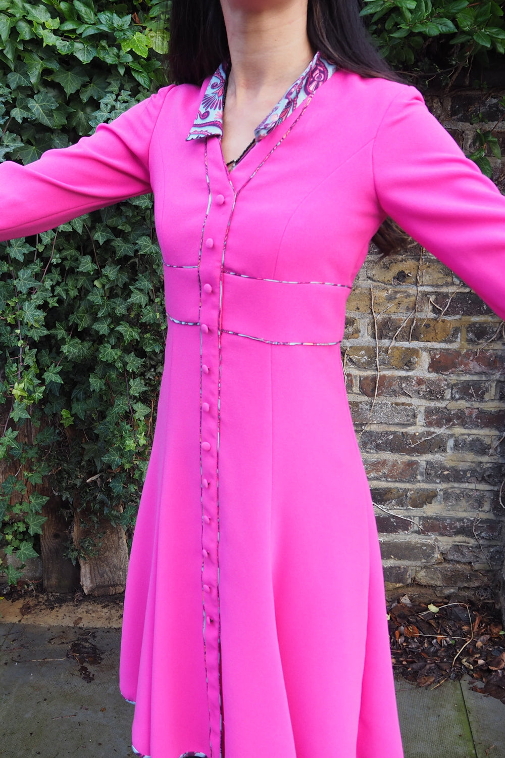 swinging 60s Pink dress
