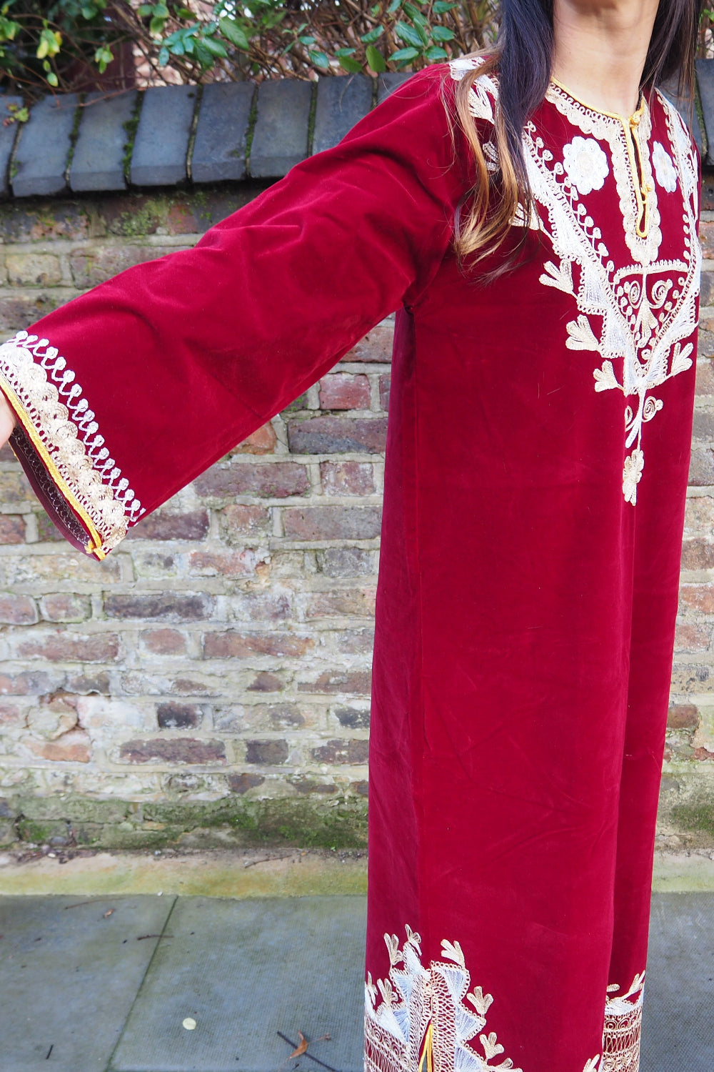 70s Moroccan style vintage dress