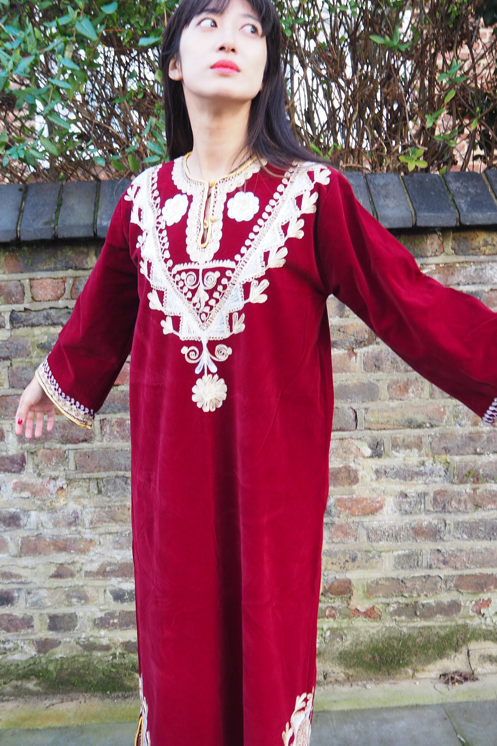 70s Moroccan style vintage dress