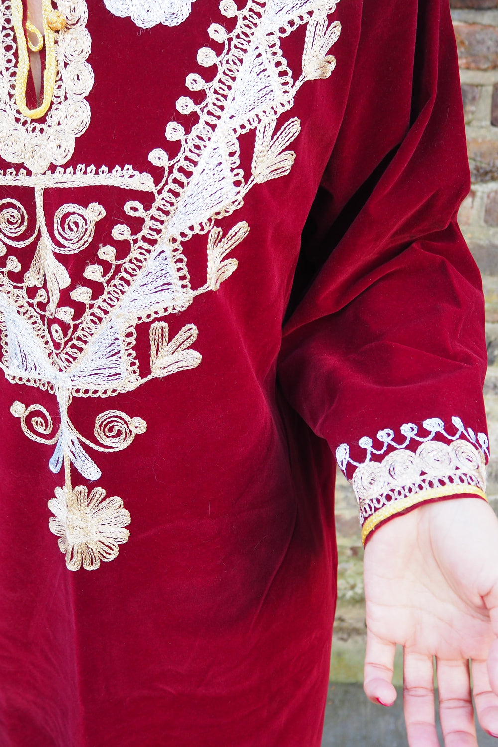 70s Moroccan style vintage dress