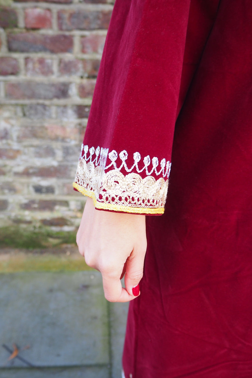 70s Moroccan style vintage dress