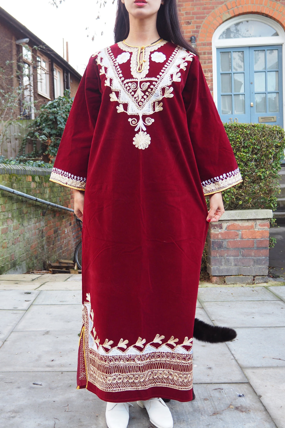 70s Moroccan style vintage dress