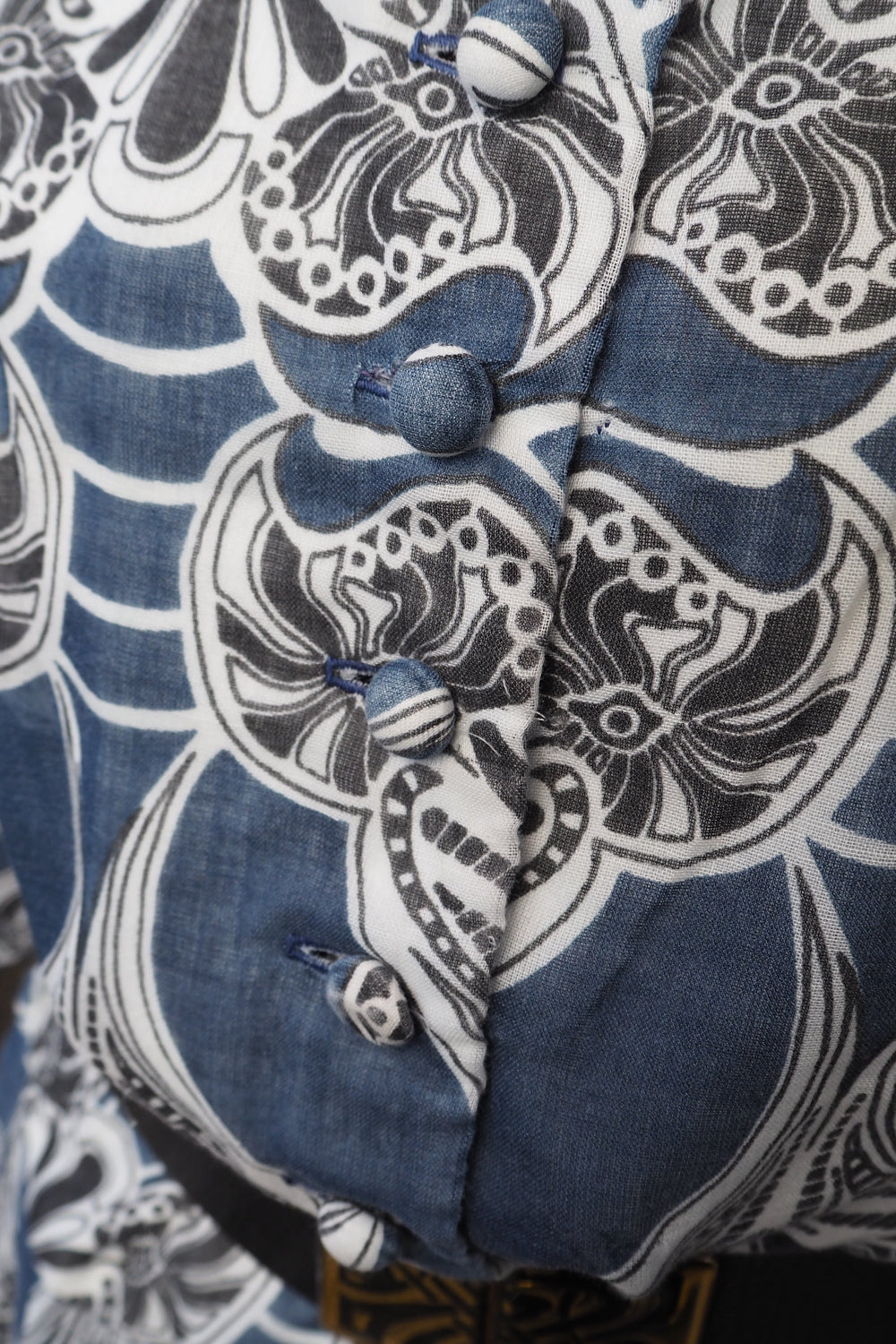 80's Rembrandt art nouveau patterned Dress