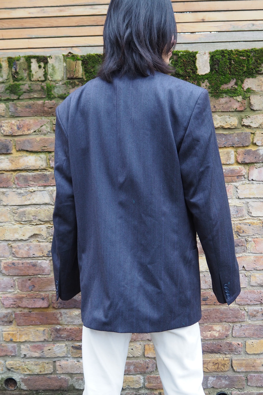 Yves Saint Laurent Vintage Pinstripe Double-Breasted Jacket