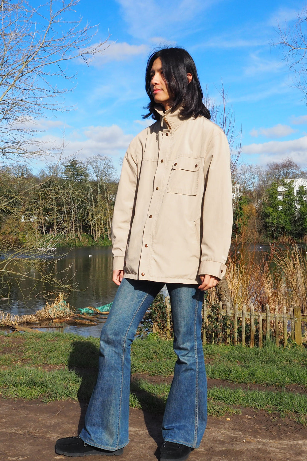 vintage80smensjacketbeige