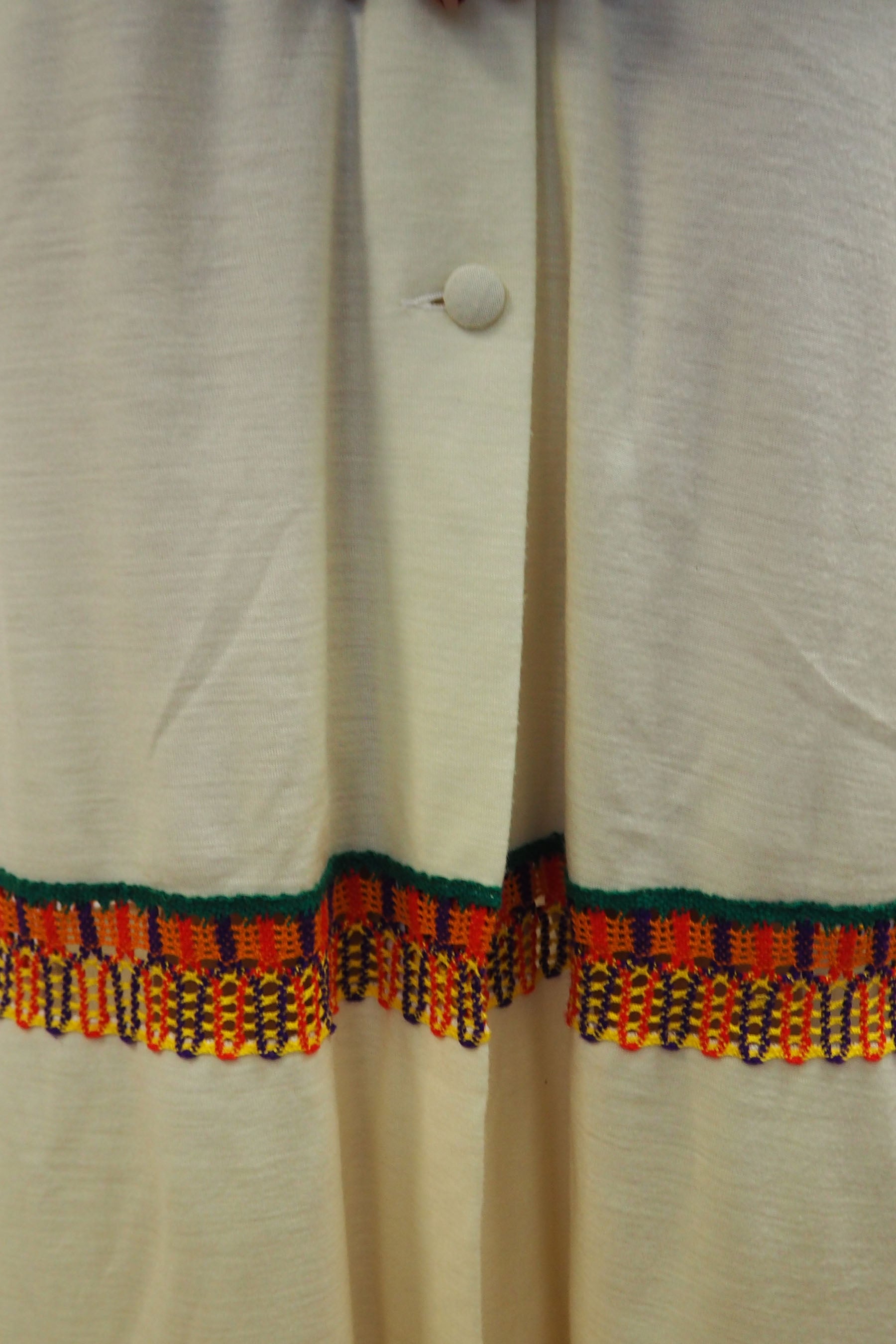 70's Rösch Long Gown Ivory