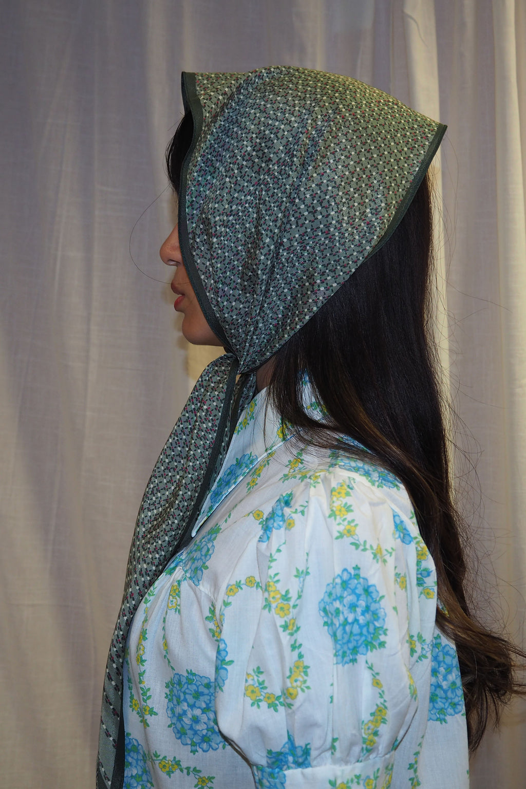 60's Jaqumar of London Scarf Green