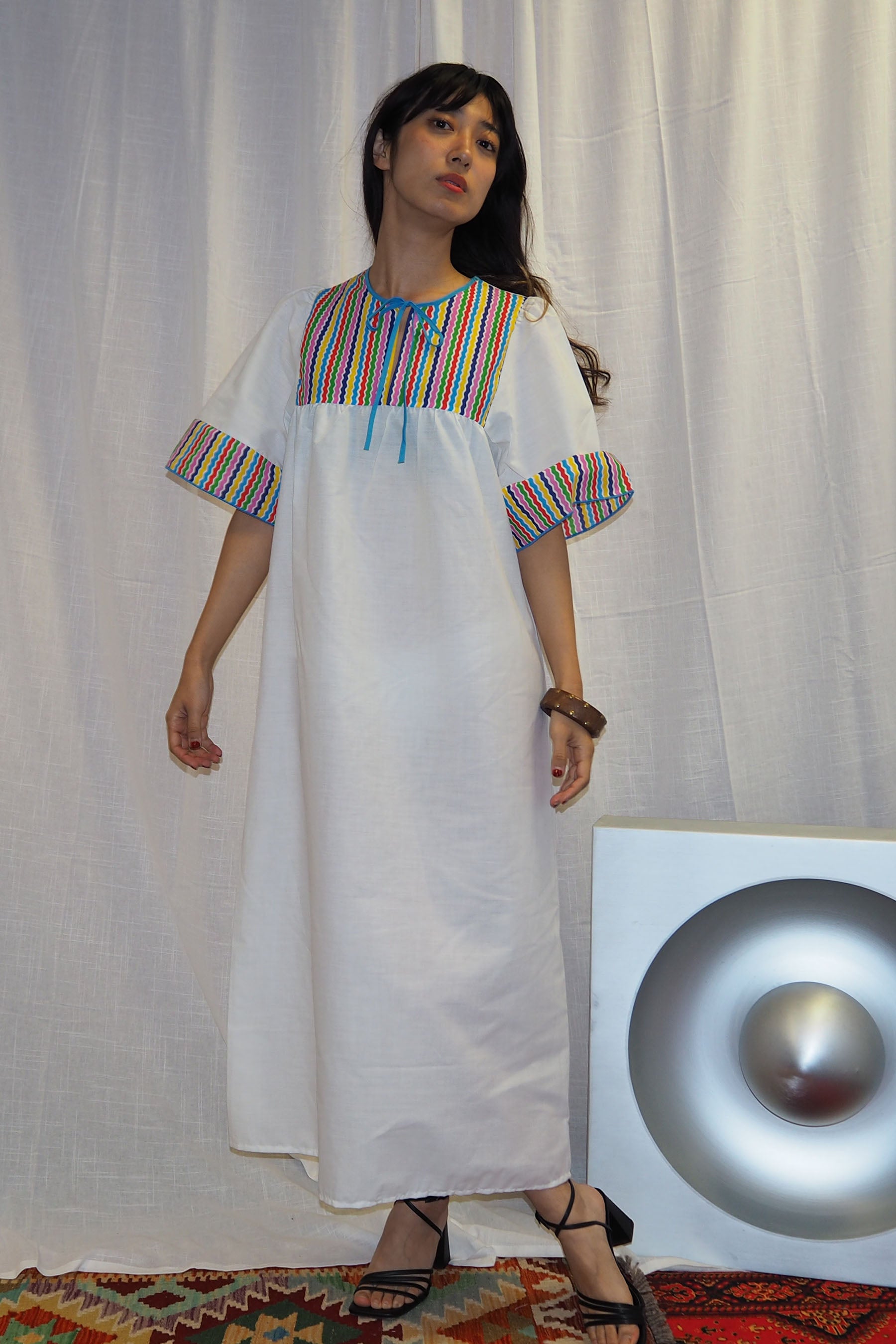 60's-70's Spinney Deadstock Dress White