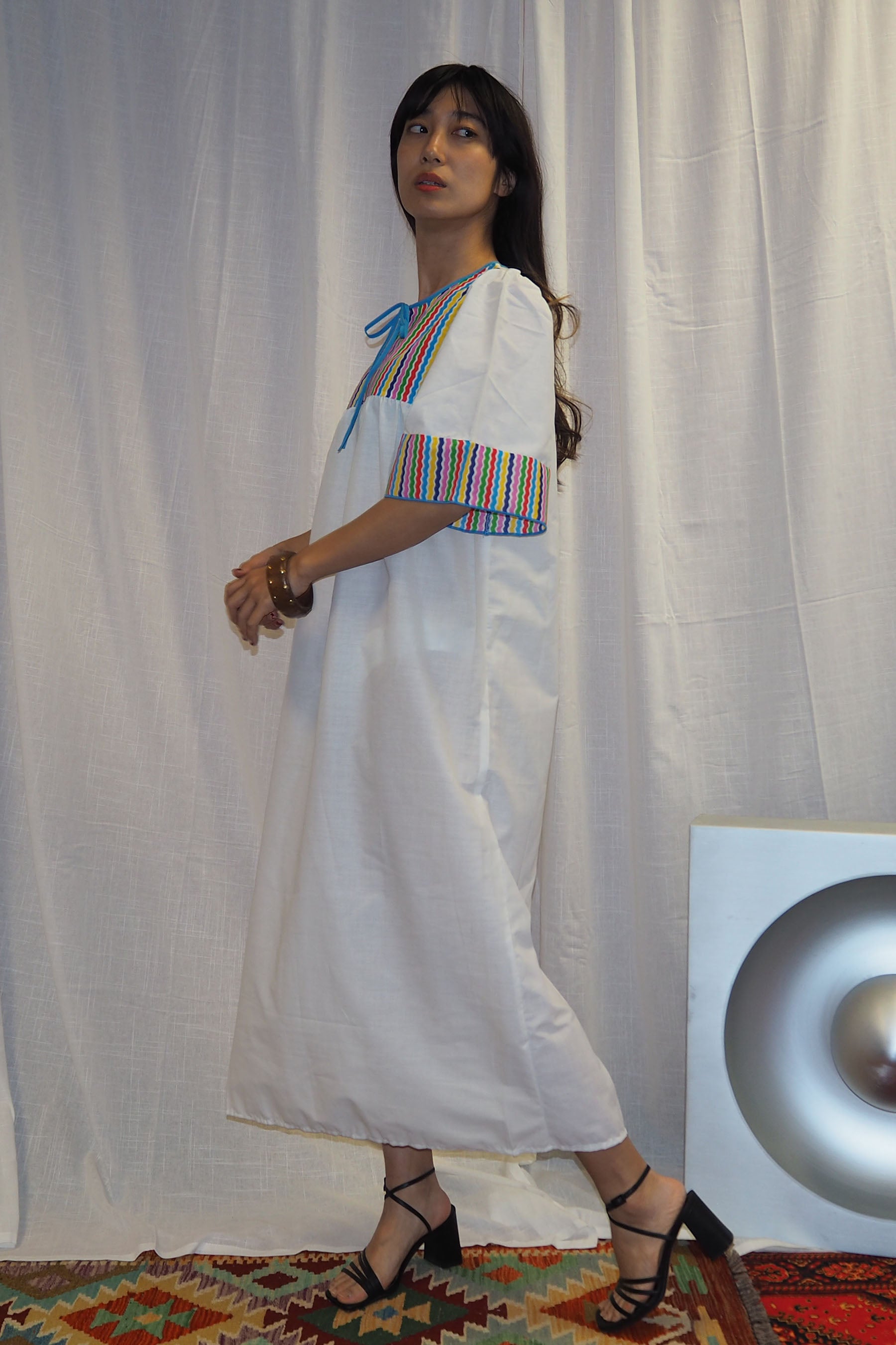 60's-70's Spinney Deadstock Dress White