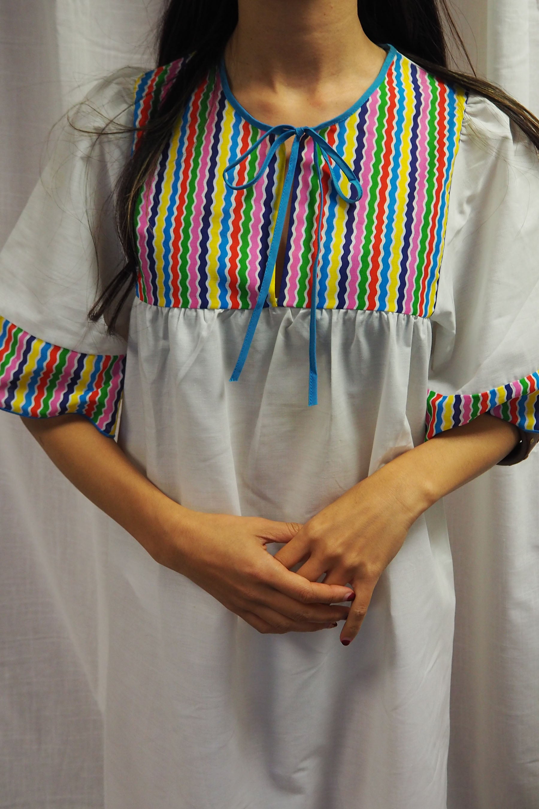 60's-70's Spinney Deadstock Dress White