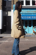 70's FALCON high fashion Coat Beige