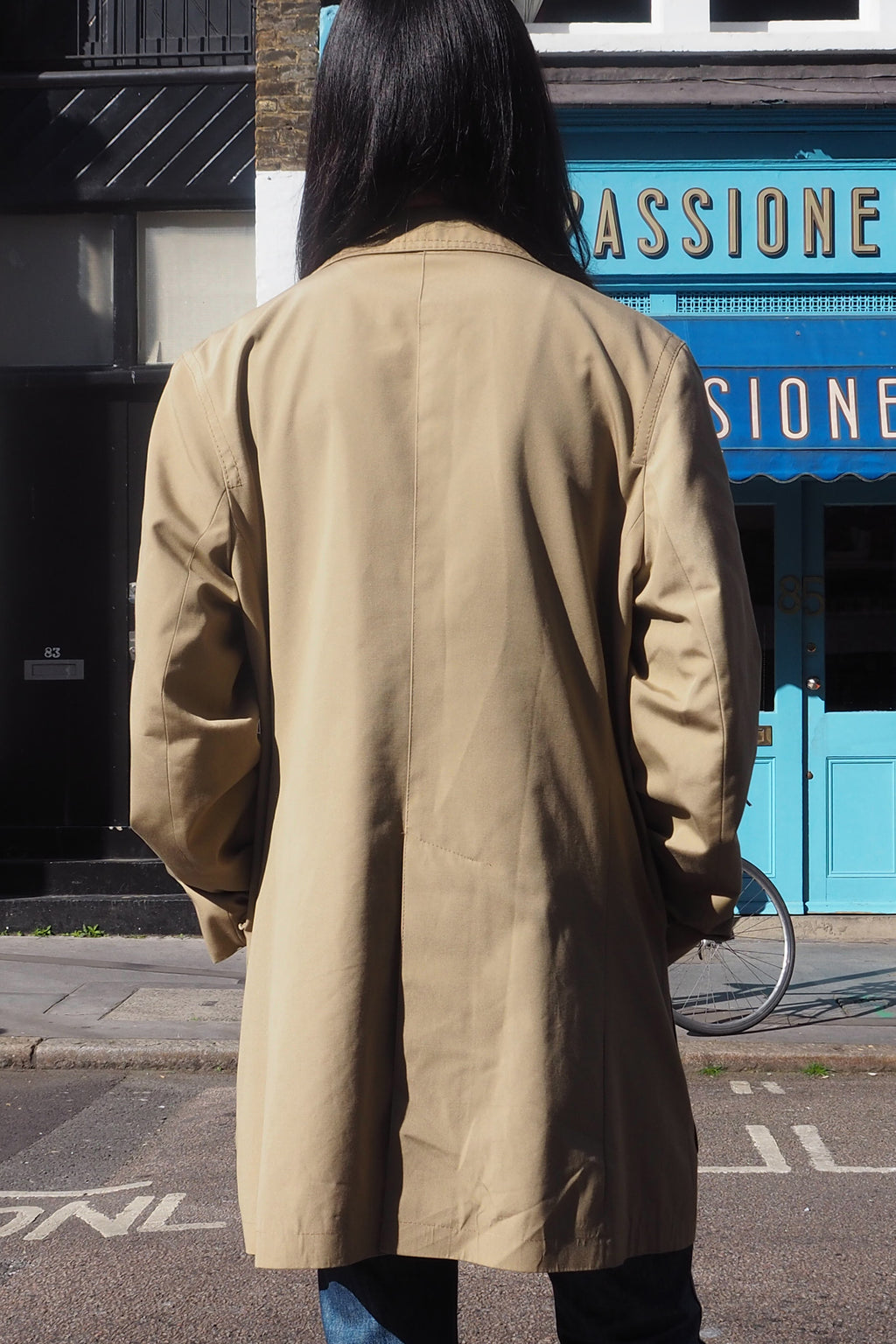 70's FALCON high fashion Coat Beige