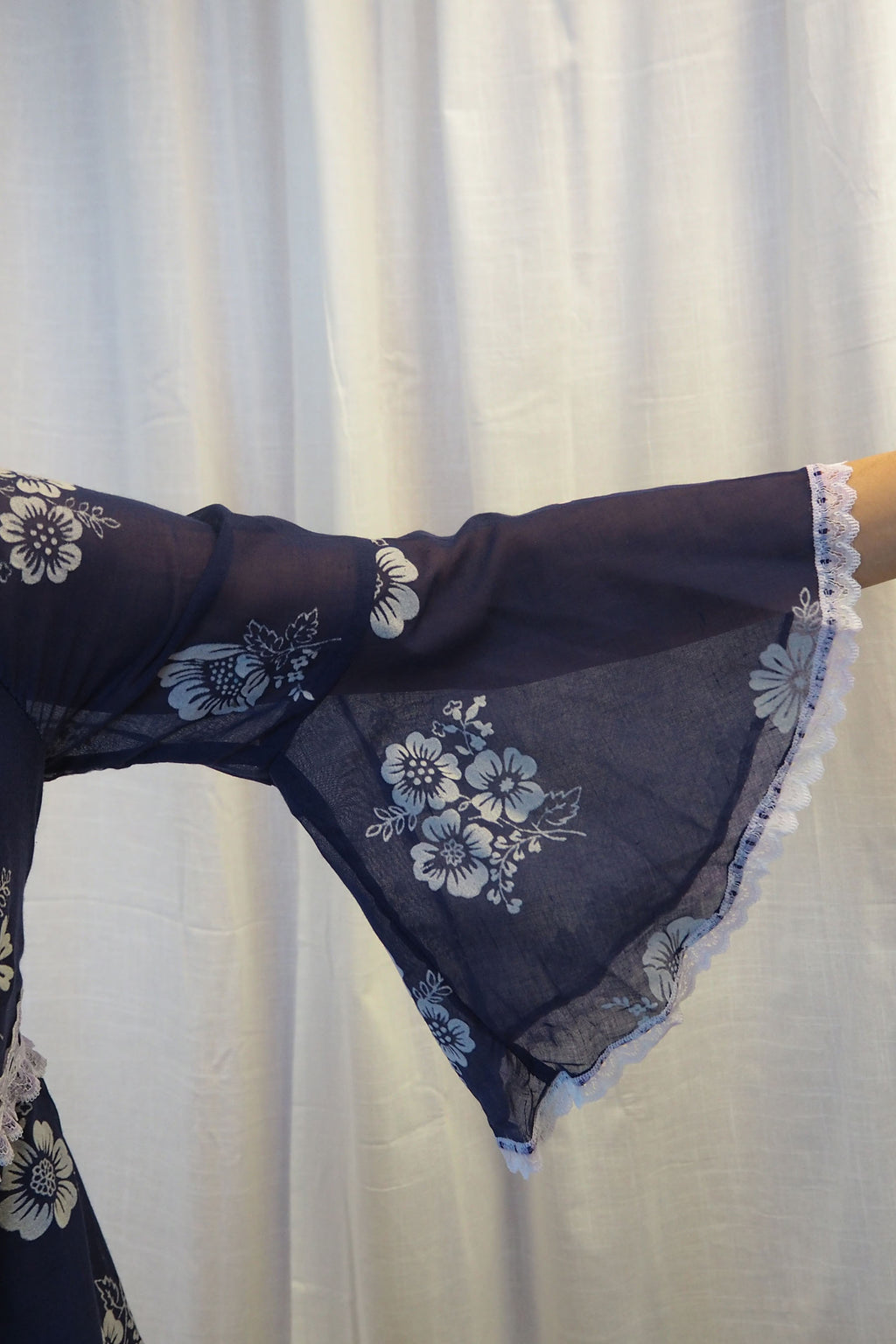 70's Kati at Laura Phillips Dress Navy