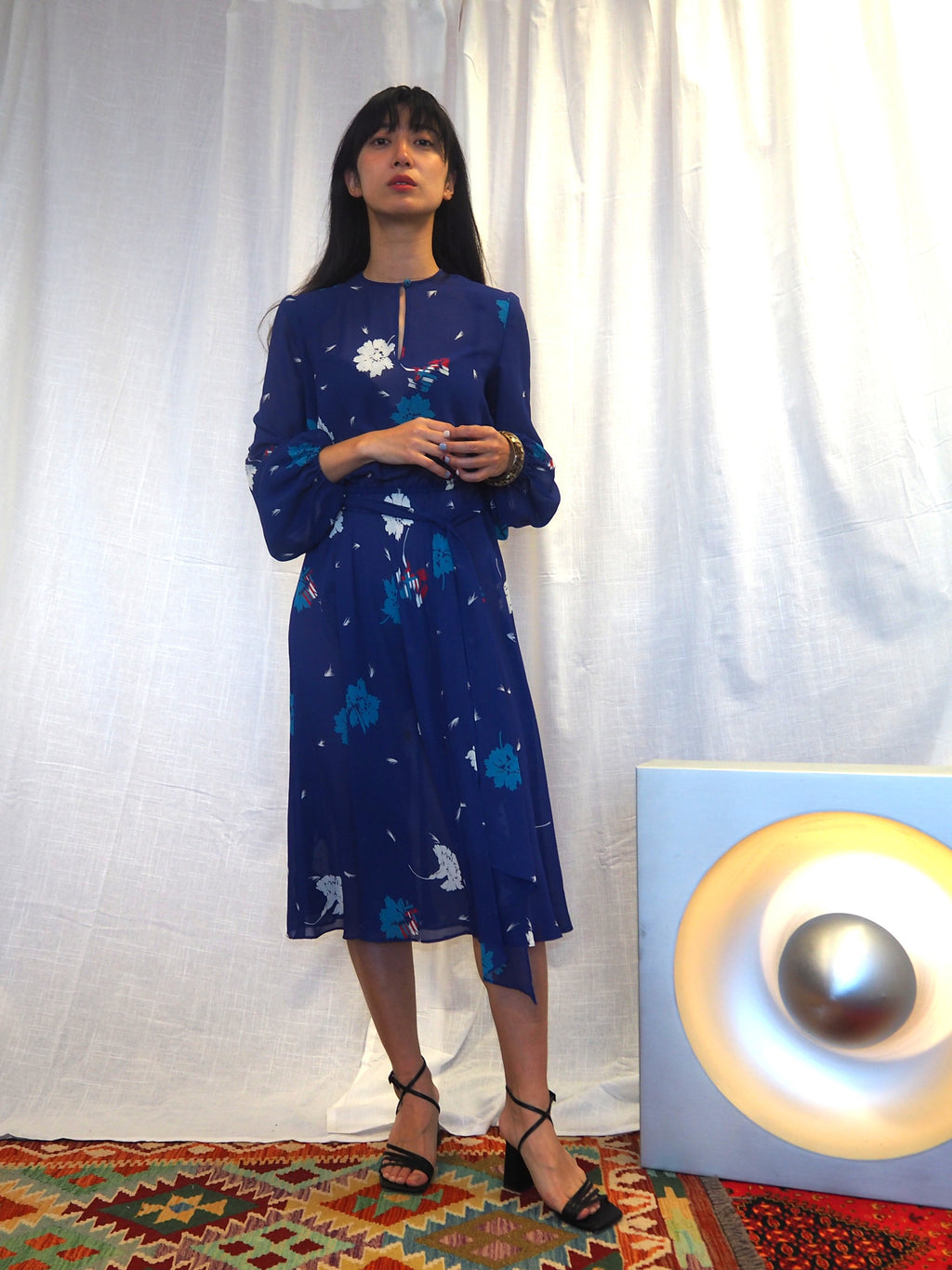 70's-80's Gold Label by Tricoville Dress Blue