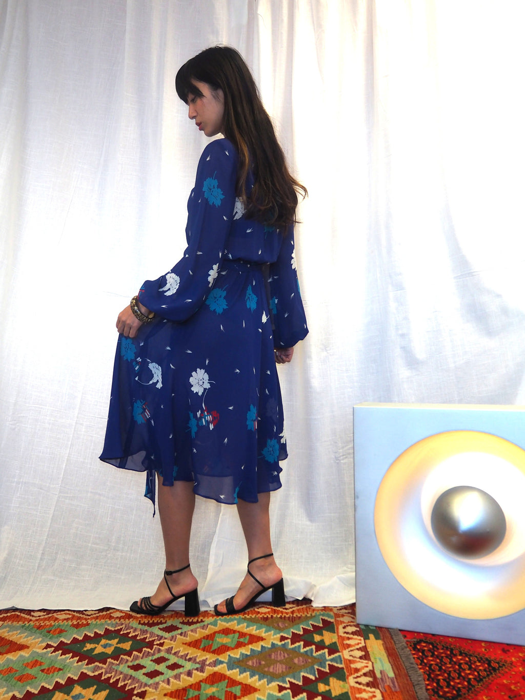70's-80's Gold Label by Tricoville Dress Blue