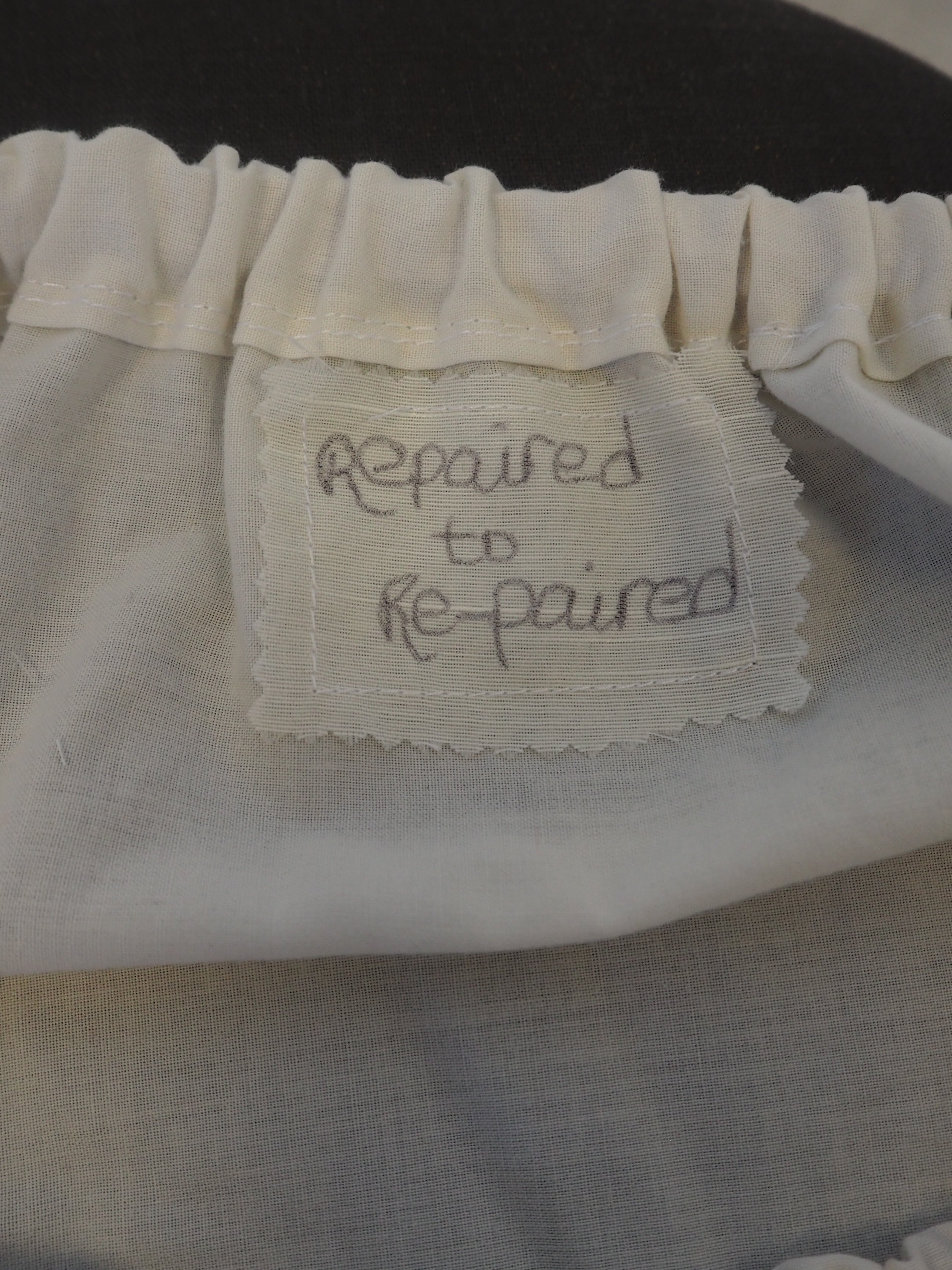 60's Remade Ivory Cotton Skirt