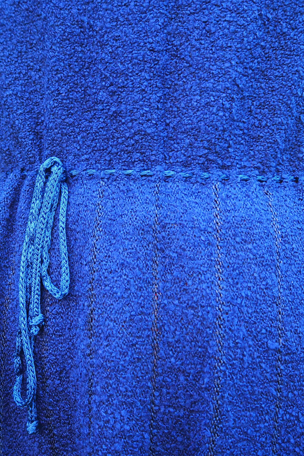 70's Mary Ruane london Knit Dress Blue