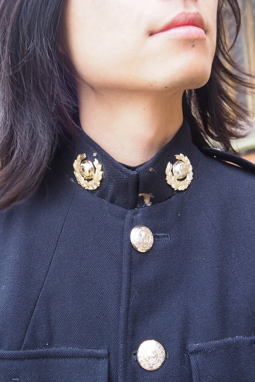 WWII Royal Navy Vintage Jacket Navy