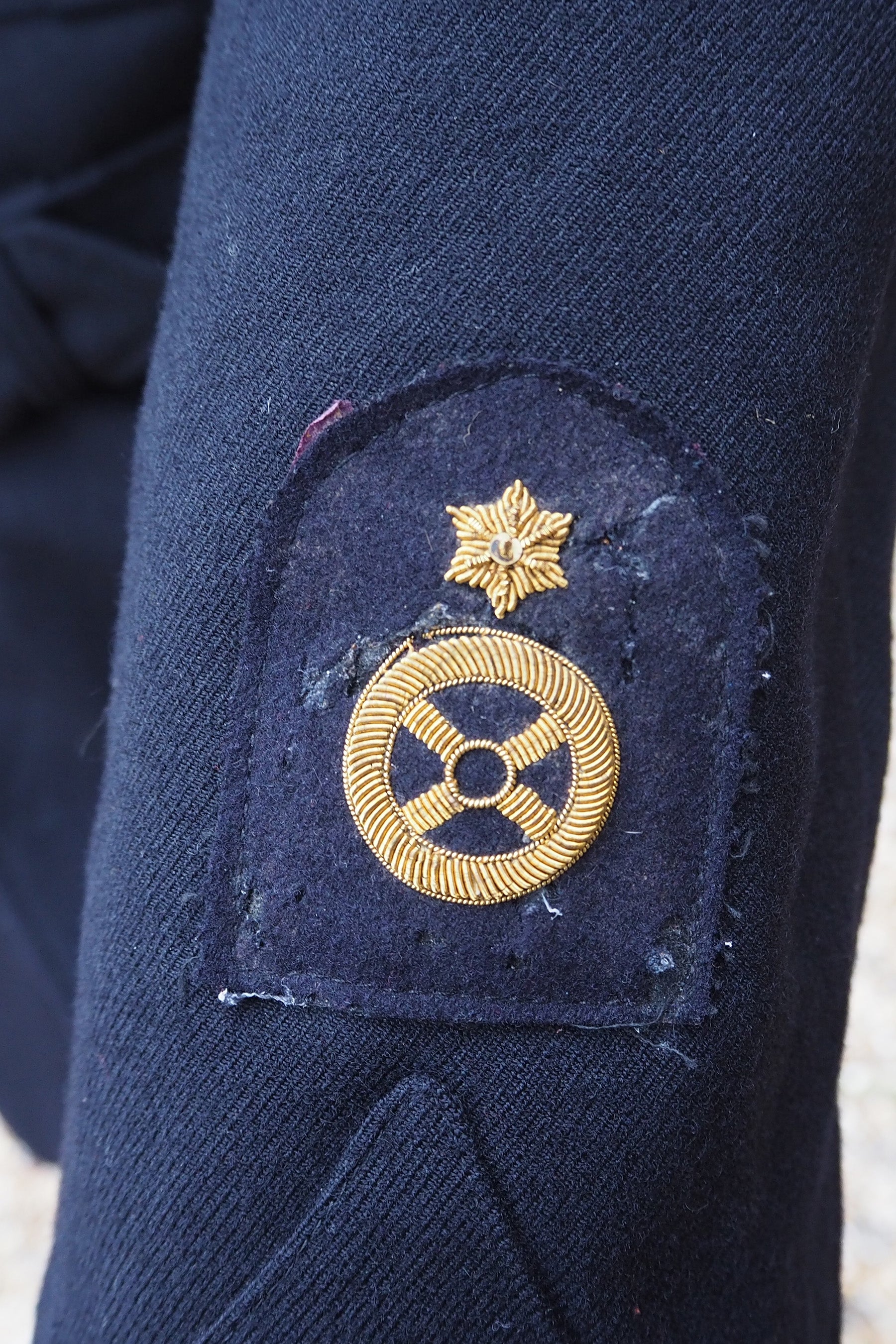 WWII Royal Navy Vintage Jacket Navy
