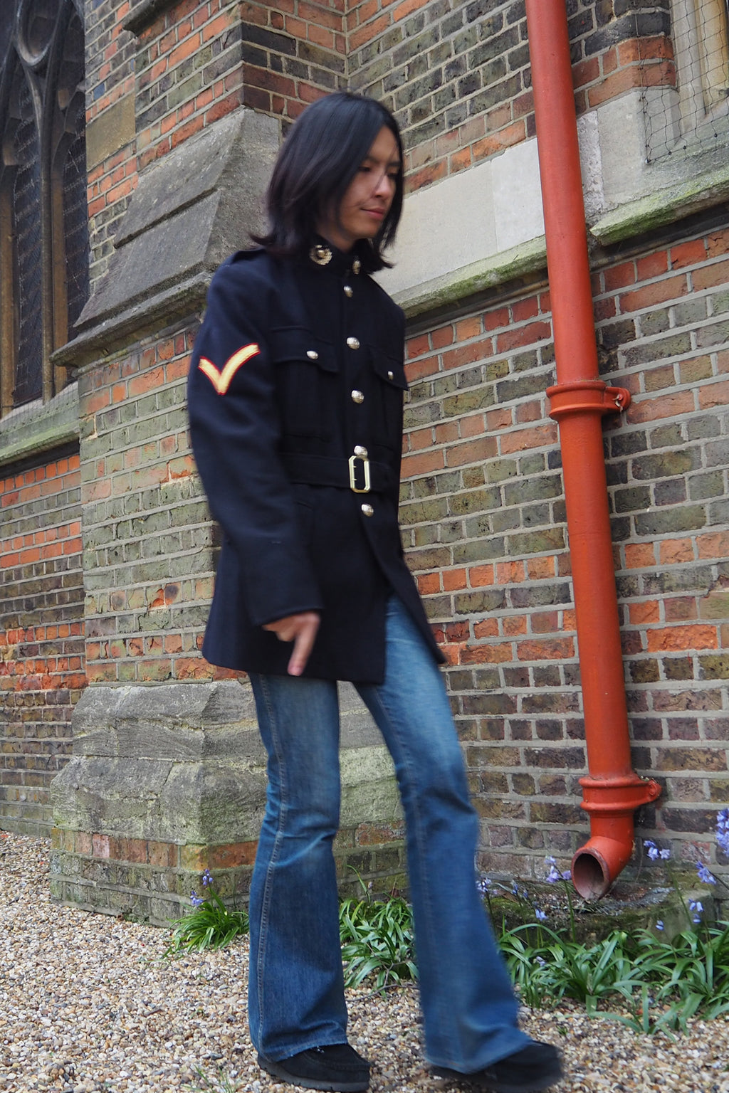 WWII Royal Navy Vintage Jacket Navy