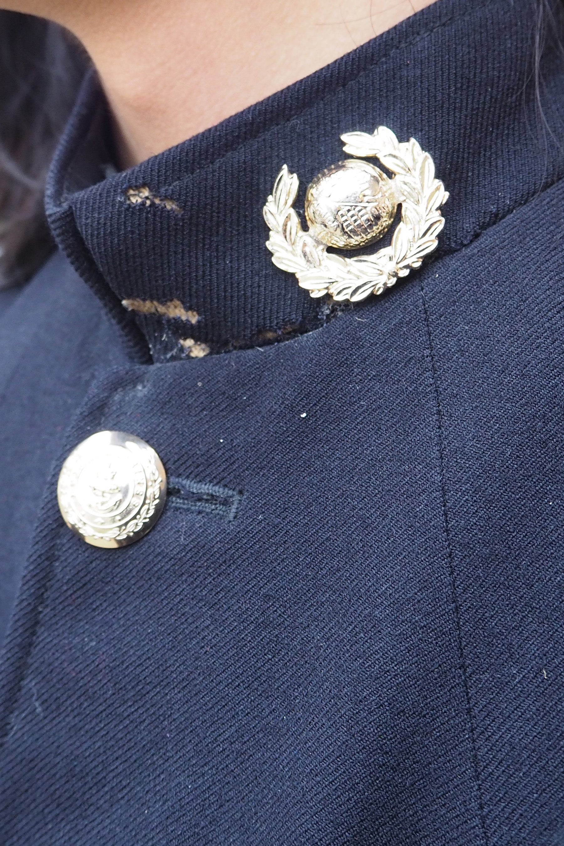 WWII Royal Navy Vintage Jacket Navy