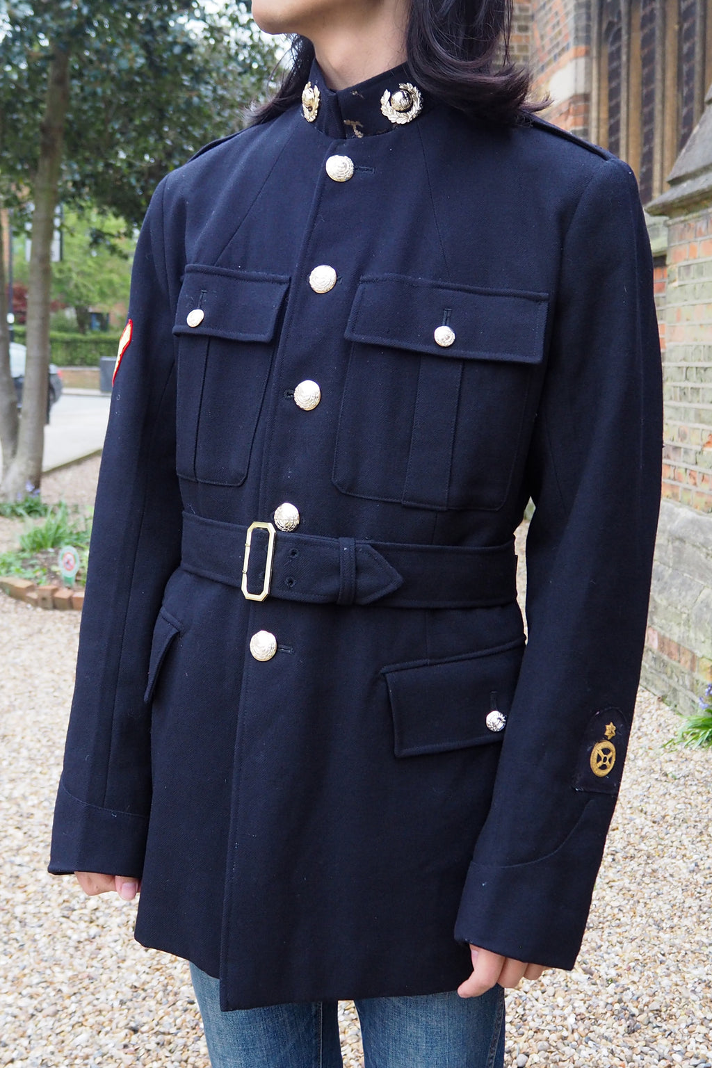 WWII Royal Navy Vintage Jacket Navy