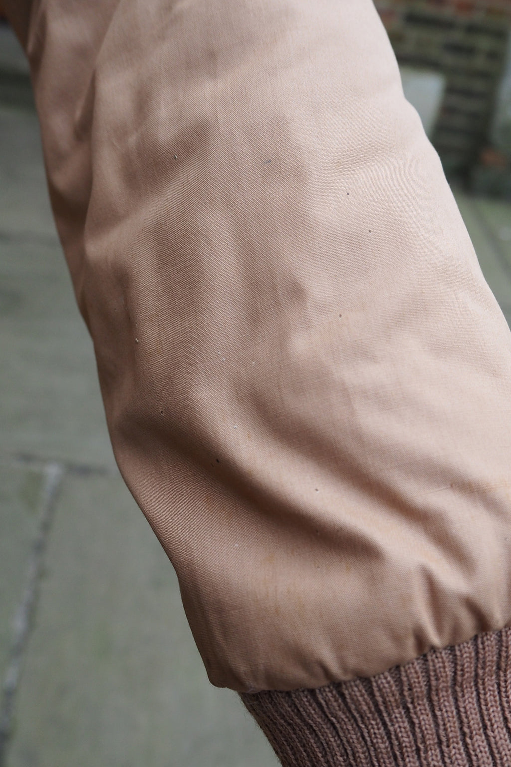 80's Julsa Vintage Bomber Jacket Beige