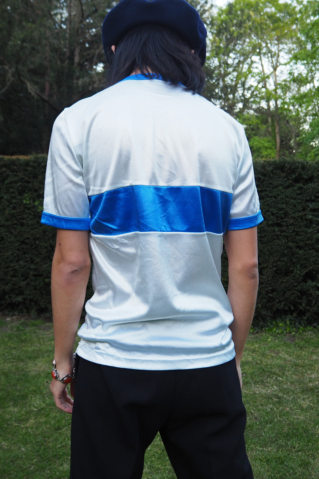 Vintage Zip-up Tops White
