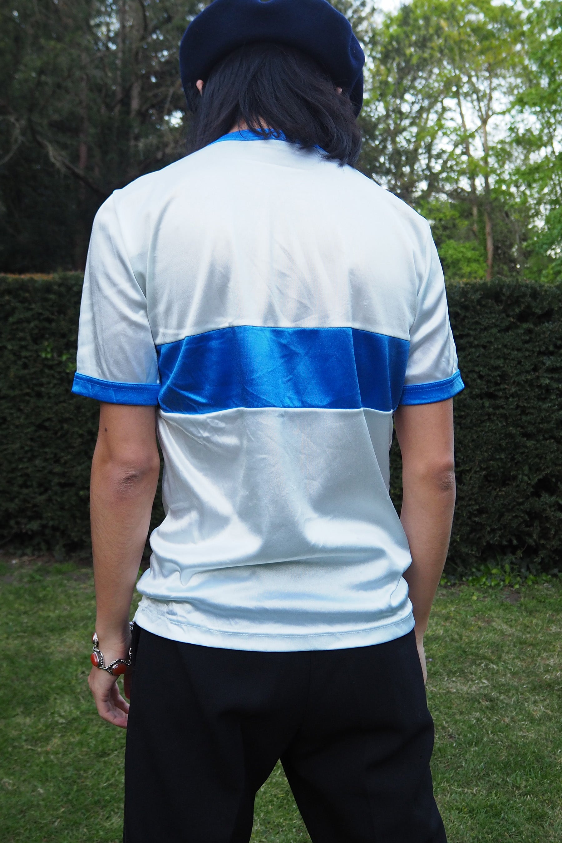 Vintage Zip-up Tops White